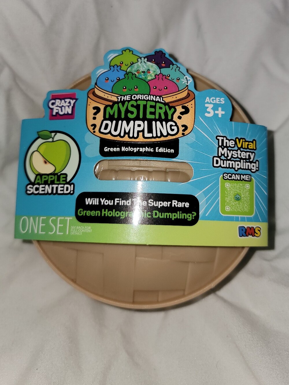 The Original Mystery Dumpling Green Holographic Edition - Apple Scented NIB